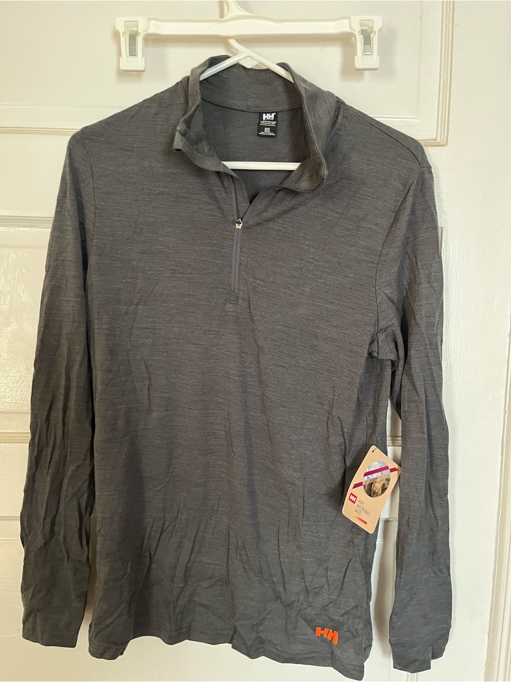 Helly Hanson wool quarter zip